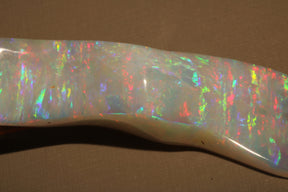 White Brazilian Opal – Free-Form Cut