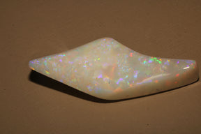 White Brazilian Opal – Free-Form Cut