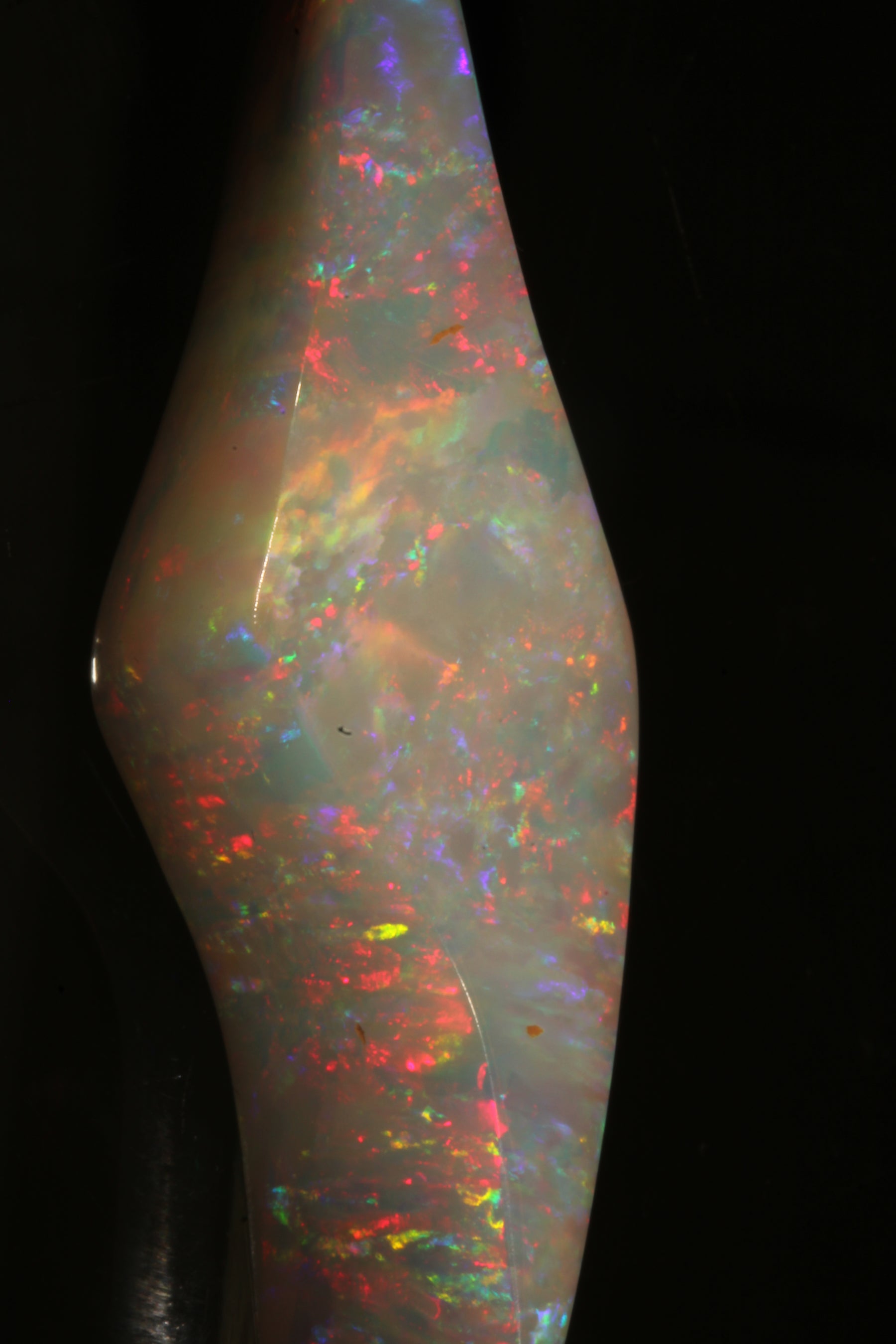 White Brazilian Opal – Free-Form Cut