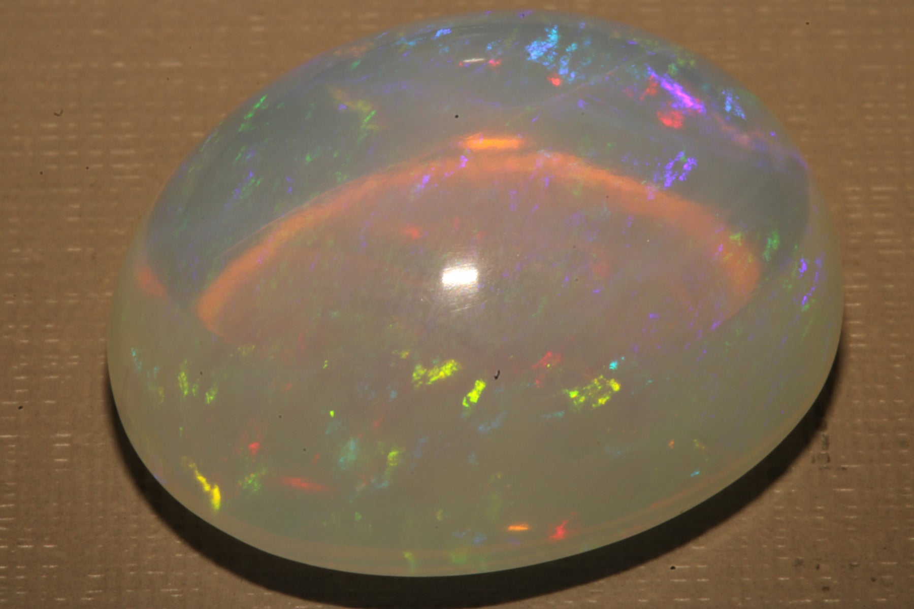 Brazilian Contra Luz Opal – High-Dome Cabochon