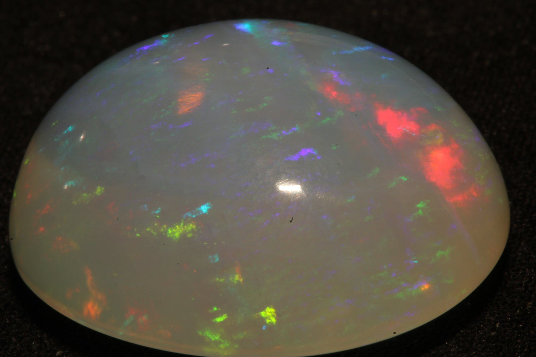 Brazilian Contra Luz Opal – High-Dome Cabochon