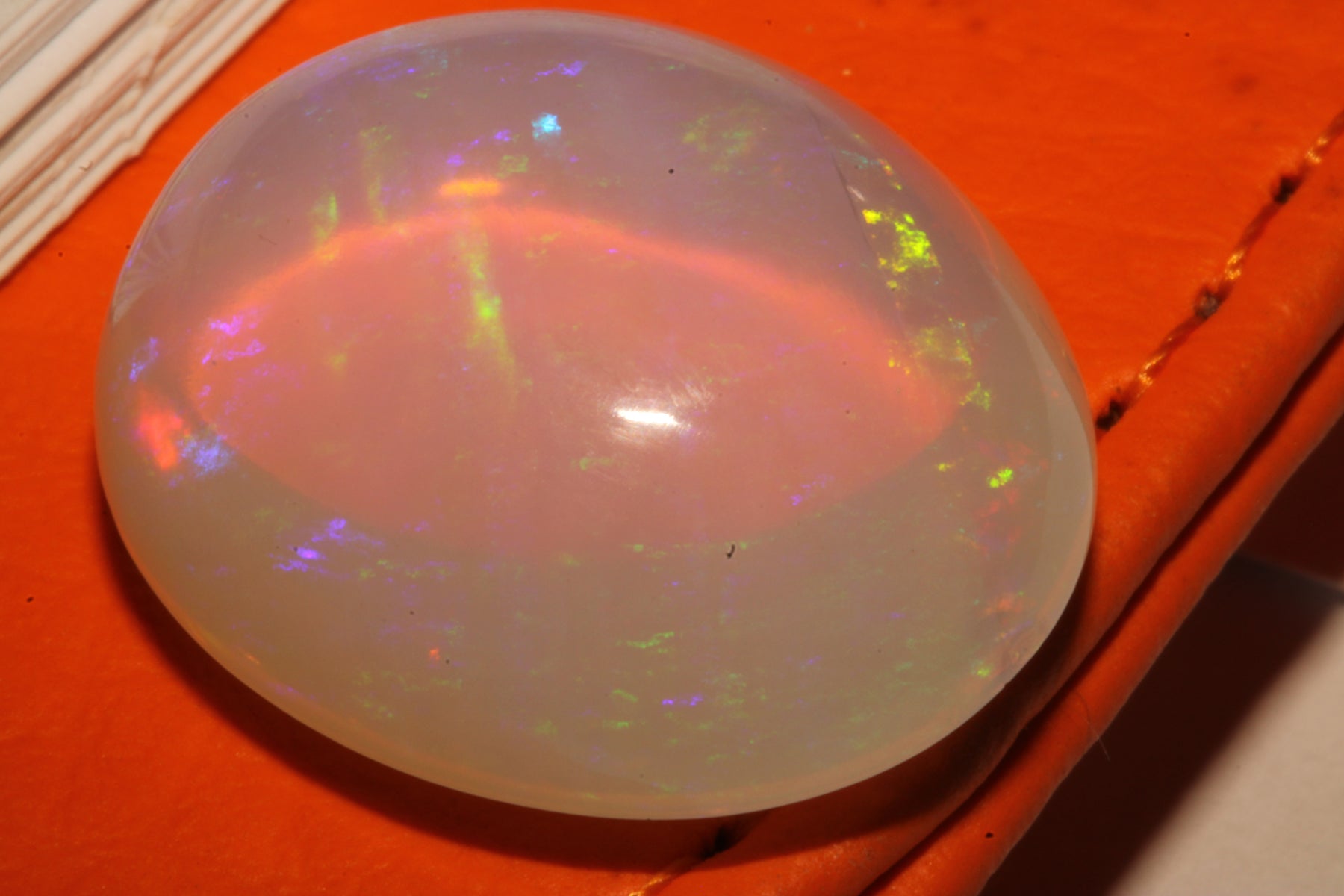 Brazilian Contra Luz Opal – High-Dome Cabochon