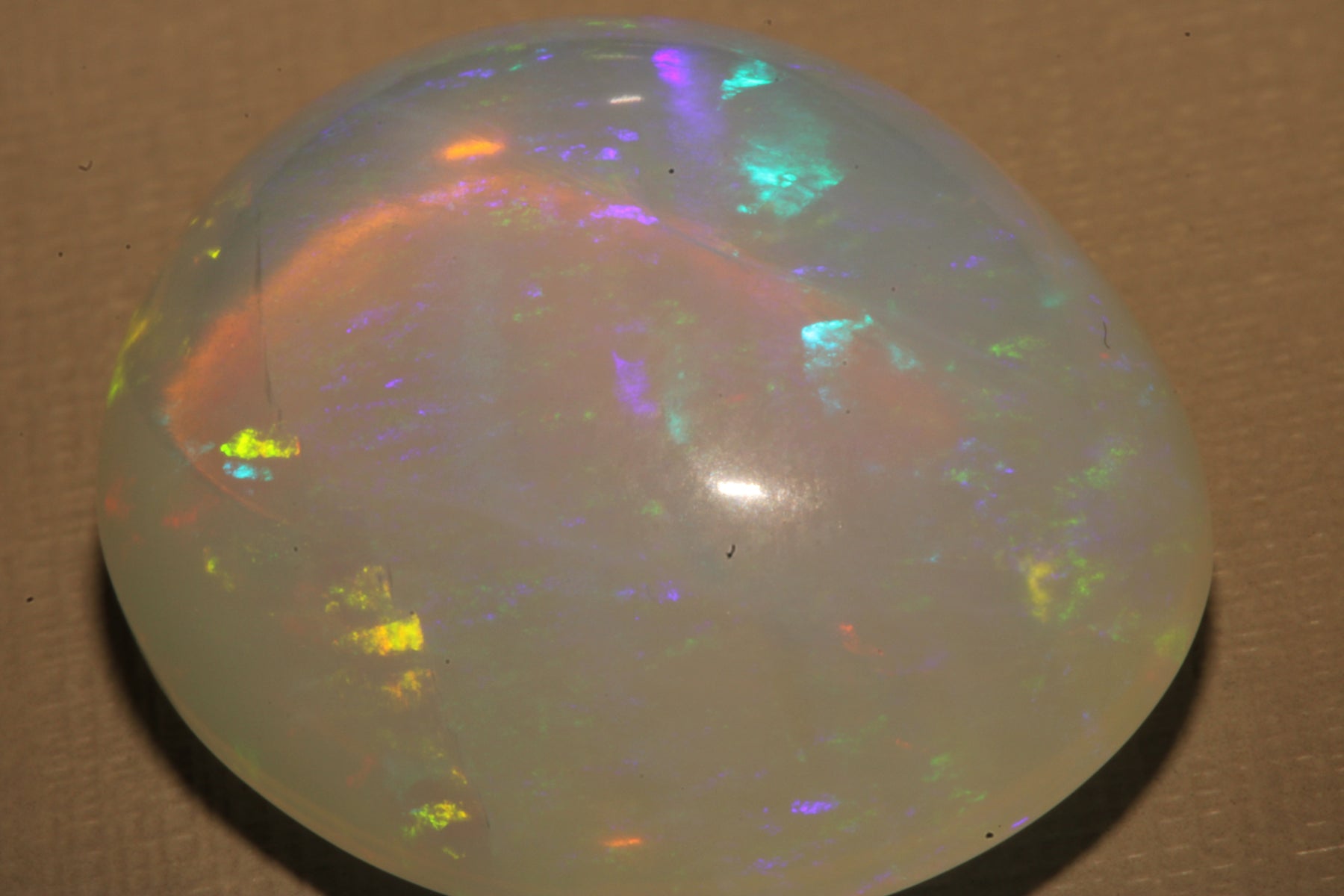 Brazilian Contra Luz Opal – High-Dome Cabochon