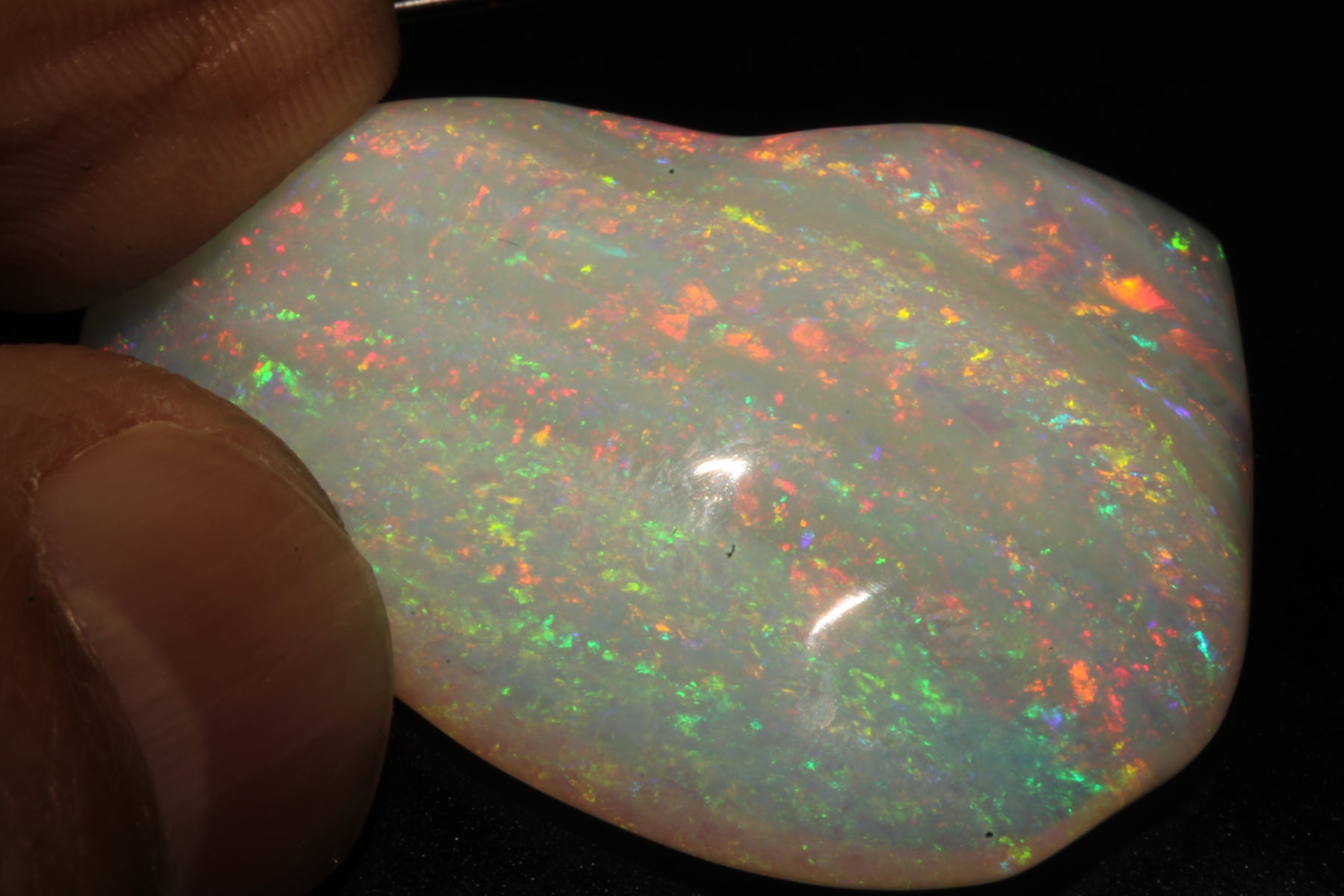 Saturated Brazilian Opal with Ribbon Pattern – Boi Morto Mine